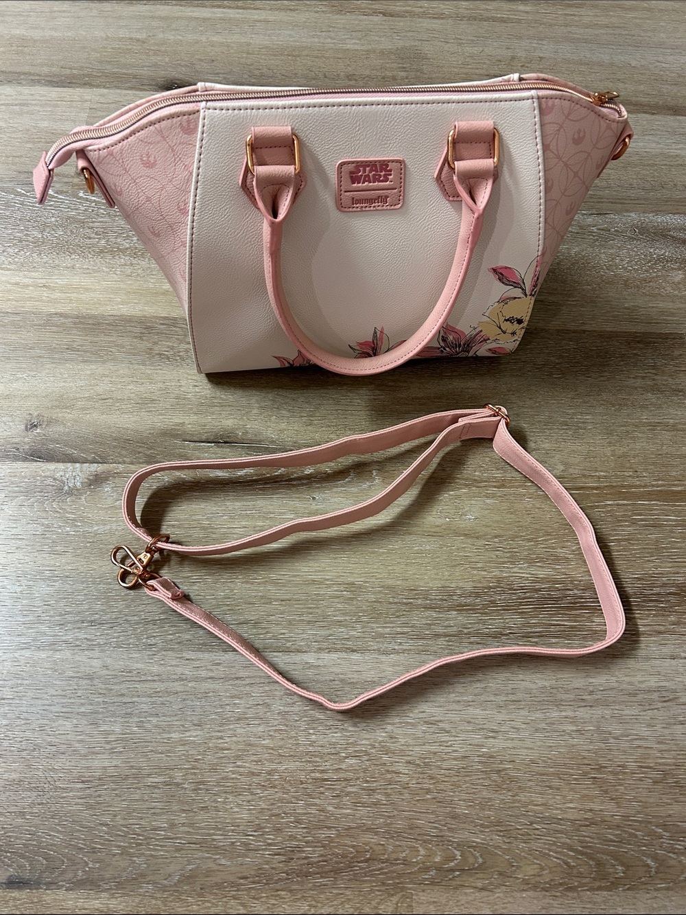 Loungefly Pink Princess Leia Purse - Picture 9 of 10